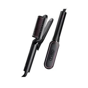 TYMO Flat Iron Hair Straightener Brush 2 in 1200M Ions Hair Straighteners